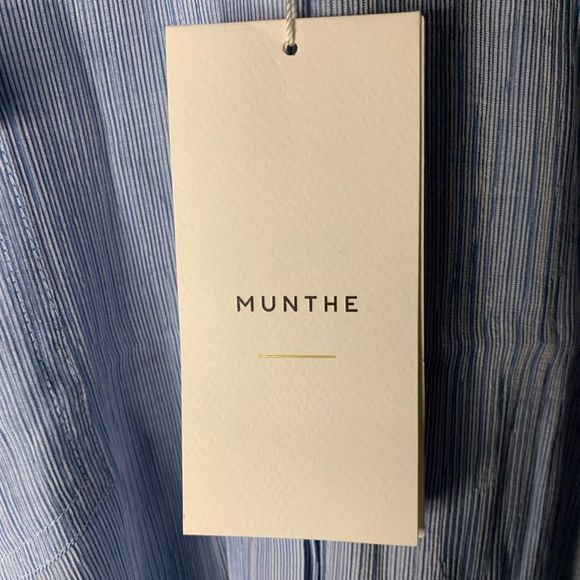 Button Down Dress Blue Size 4 - Picture 5 of 11